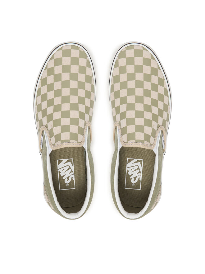 Vans Sneakers aus Stoff Vans Classic Slip-On VN000D6YFSG1 Grün