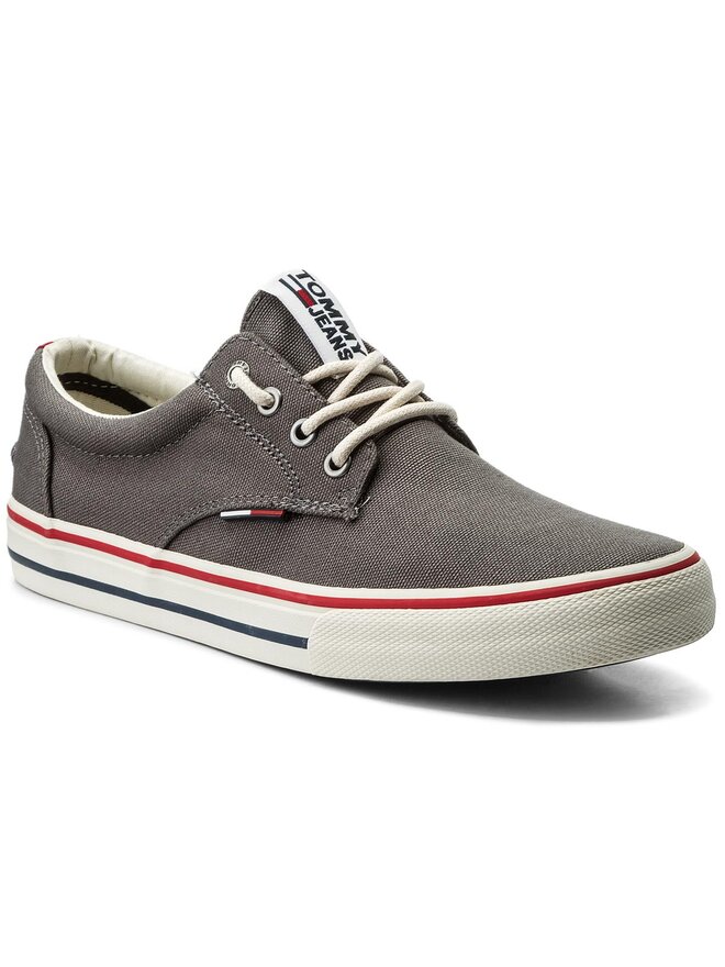Tommy jeans textile sneaker hot sale