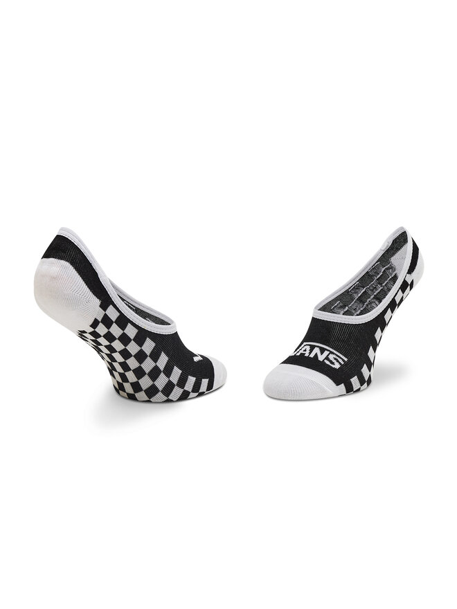 Vans Комплект 3 чифта терлик дамски Vans Classic Check VN0A5L6T4481 Черен