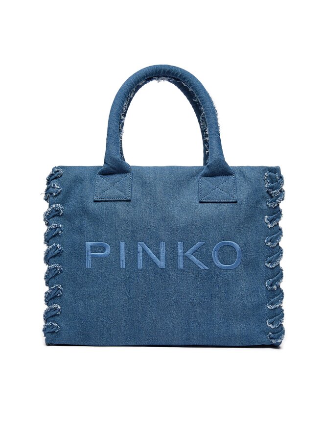 PINKO Сумка Pinko Beach Shopping PE 24 PLTT 100782 A1WT Cиній