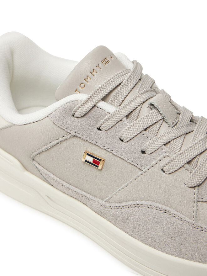 Tommy Hilfiger Сникърси Tommy Hilfiger Essent Basket FW0FW08615 Сив