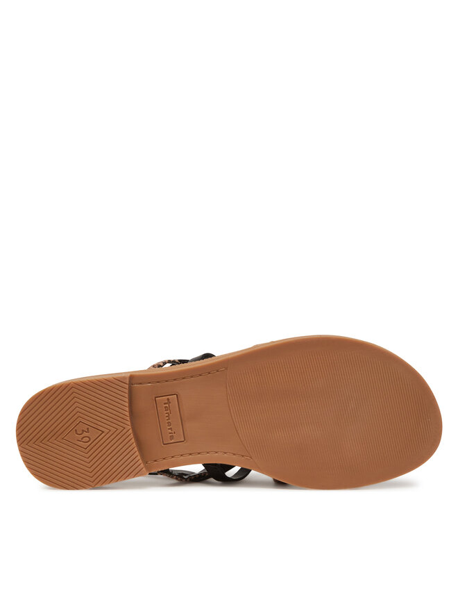 Tamaris Sandały Tamaris 1-28104-44 Czarny