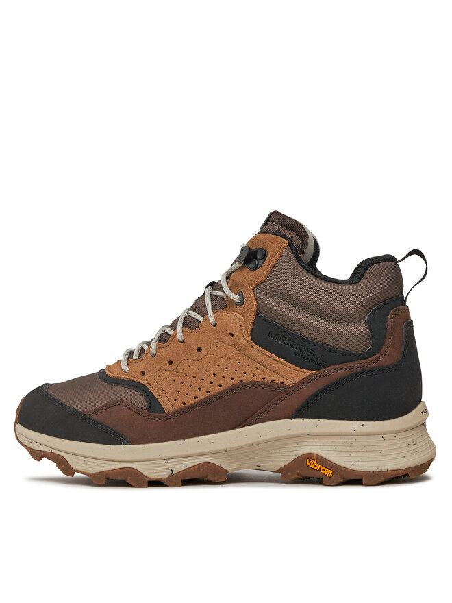 Merrell Sneakersy Merrell Speed Solo Mid Wp J004533 Hnědá