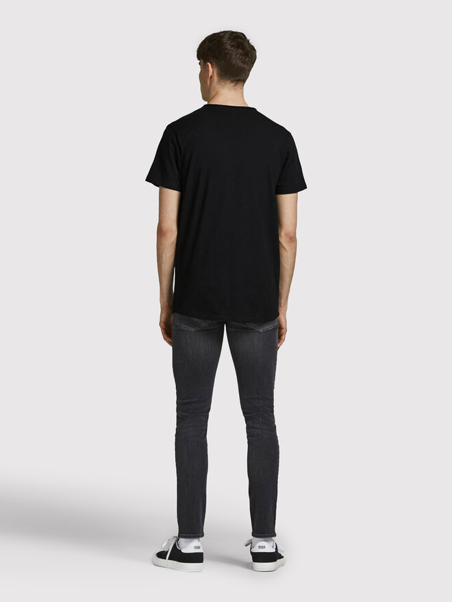 Jack&Jones Jack&Jones Marškinėliai Basher 12182498 Juoda Regular Fit