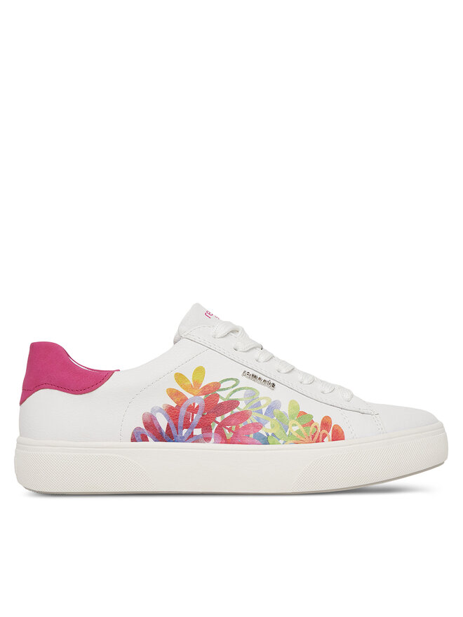 Remonte Sneakersy Remonte D2J00-82 Bílá