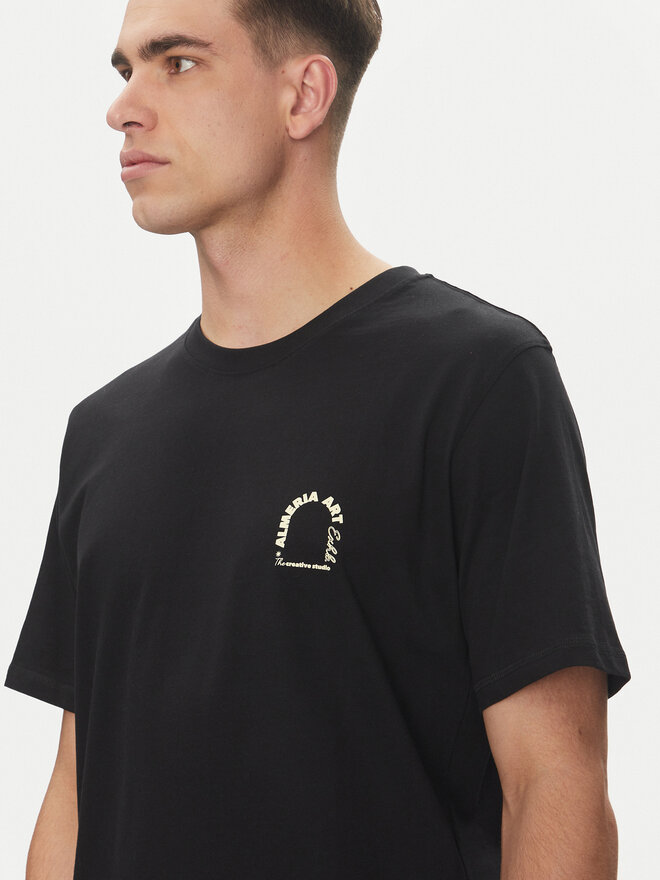 Jack&Jones Jack&Jones T-Shirt Almeria 12276785 Μαύρο Relaxed Fit