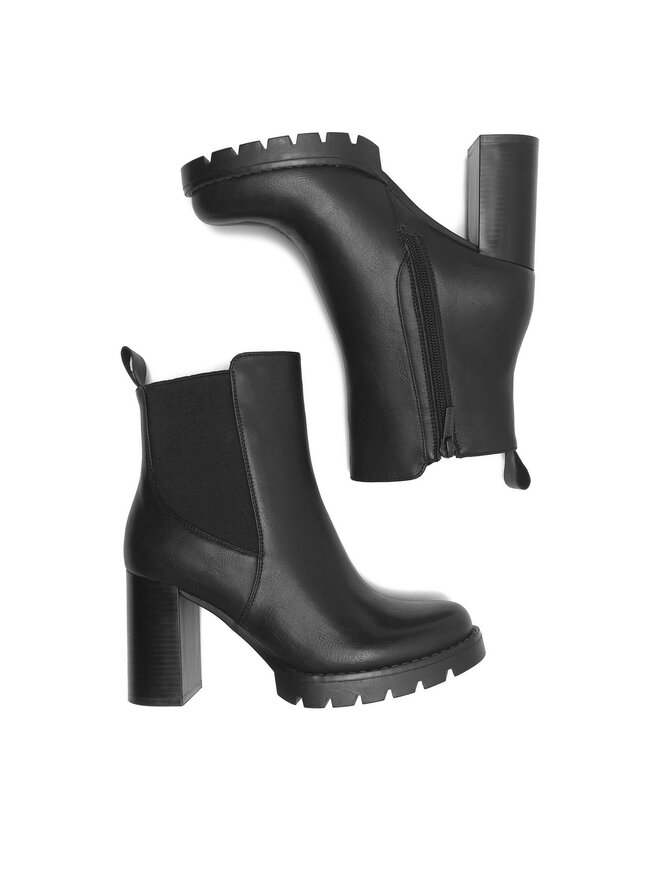 JENNY Botki JENNY WS5068-04 Czarny