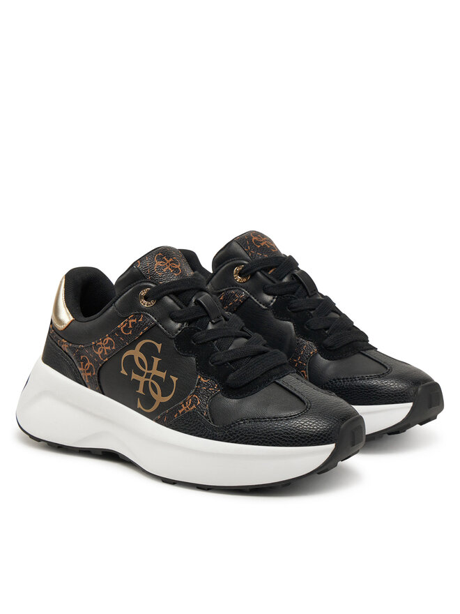 Guess Sneakersy Guess FLPLUC FAL12 Czarny