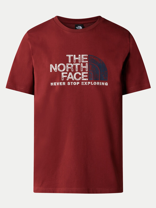The North Face The North Face Marškinėliai Rust 2 NF0A87NW Raudona Regular Fit