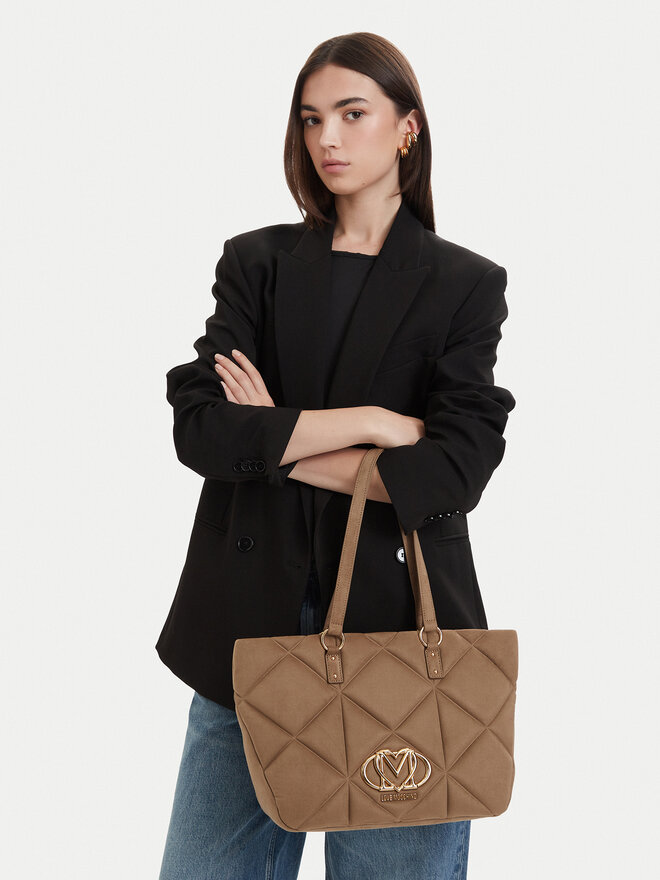 LOVE MOSCHINO Handtasche LOVE MOSCHINO JC4312PP0NKE0105 Beige