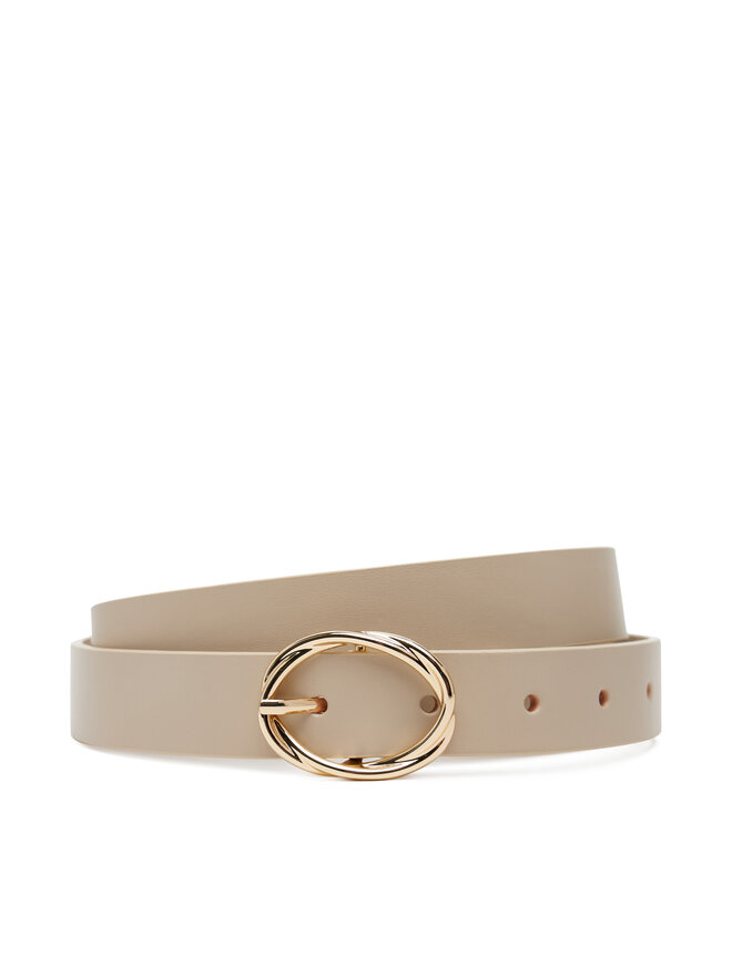 Tommy Hilfiger Ζώνη Γυναικεία Tommy Hilfiger Th Chic 2.5 AW0AW17251 Μπεζ