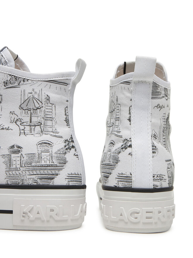 KARL LAGERFELD Кеди KARL LAGERFELD KL60455 Білий