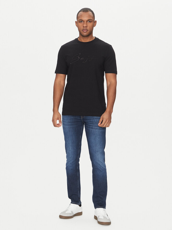 BOSS BOSS T-Shirt C-Thompson 70 50531309 Schwarz Regular Fit