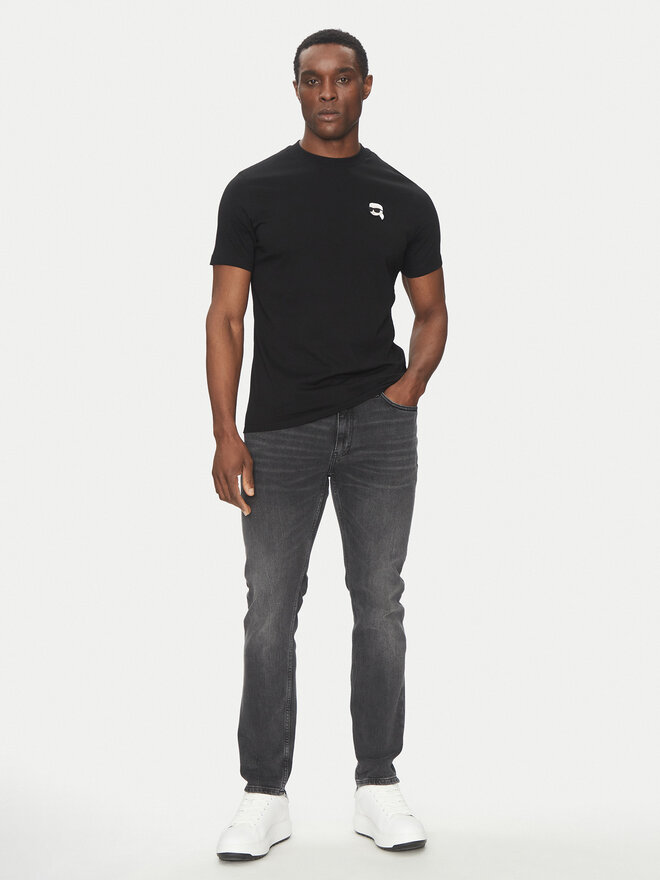 KARL LAGERFELD KARL LAGERFELD Camiseta 755710 500224 Negro Regular Fit