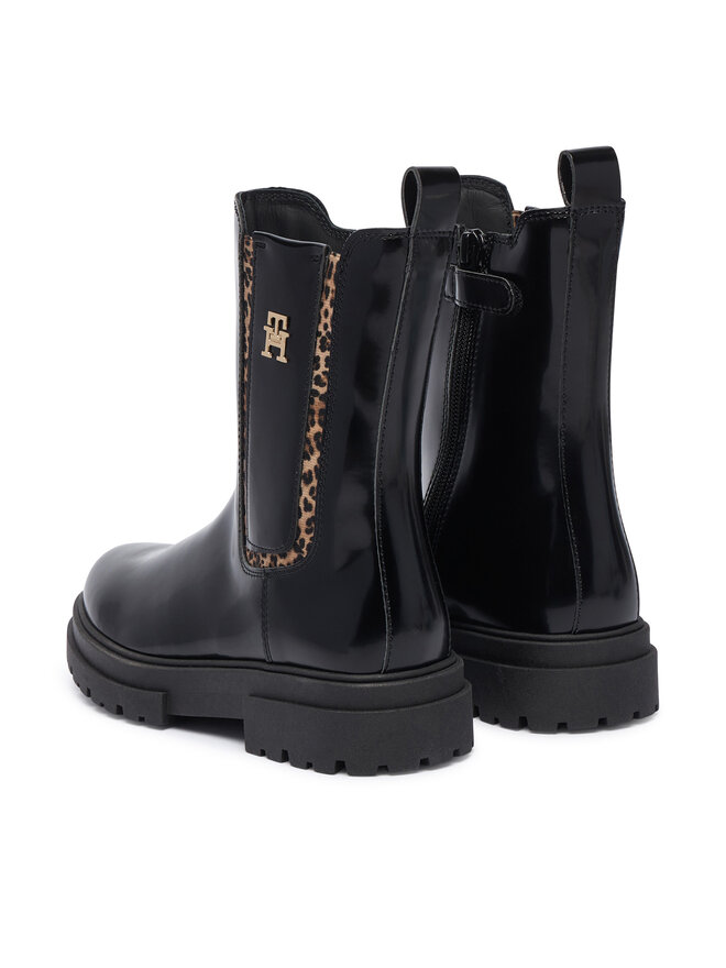 Tommy Hilfiger Stiefeletten Tommy Hilfiger T4A5-35175-1453999 S Schwarz