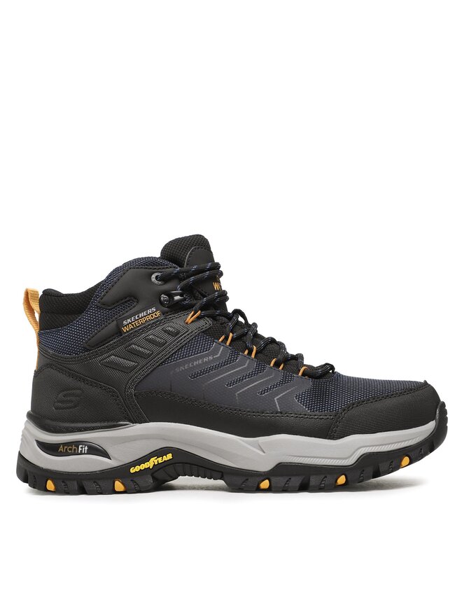 Skechers Trapery Skechers Arch Fit Dawson Raveno 204634/NVBK Niebieski