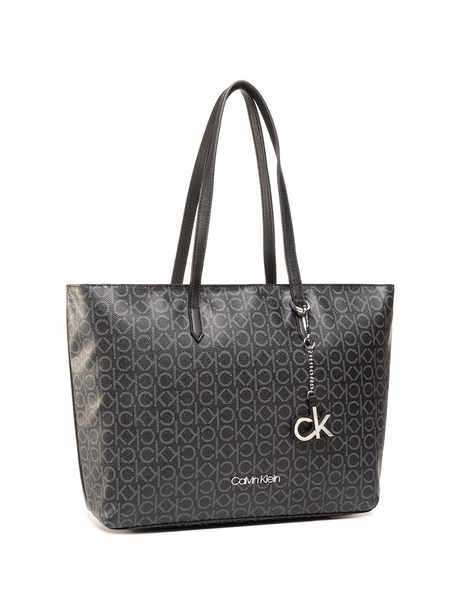 Calvin Klein Handtasche Calvin Klein Shopper Md K60K607427 Schwarz