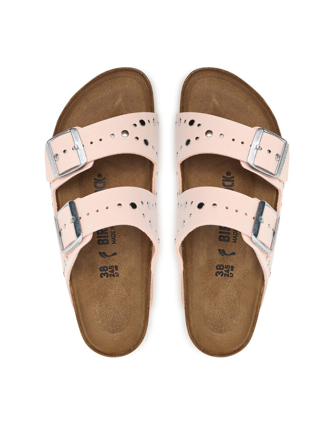 Birkenstock Pantoletten Birkenstock Arizona Rivets 1032546 S Roségold