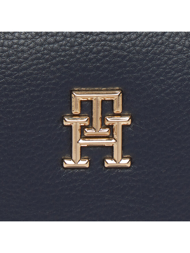 Tommy Hilfiger Handtasche Tommy Hilfiger Th Essential Sc Camera Corp AW0AW15707 Dunkelblau
