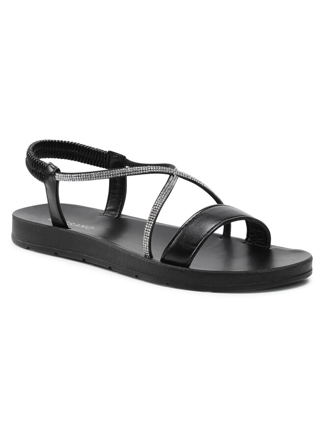 Sandały Bassano WSS20401-03 Czarny | eobuwie.com.pl