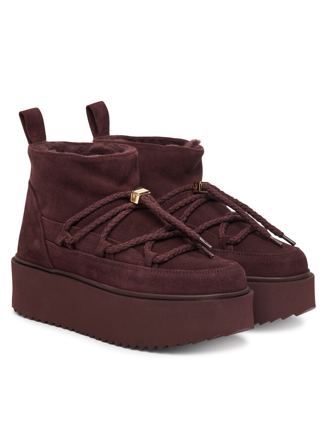Inuikii Cizme de zăpadă Inuikii Classic Low Platform 75204-004 Vișiniu