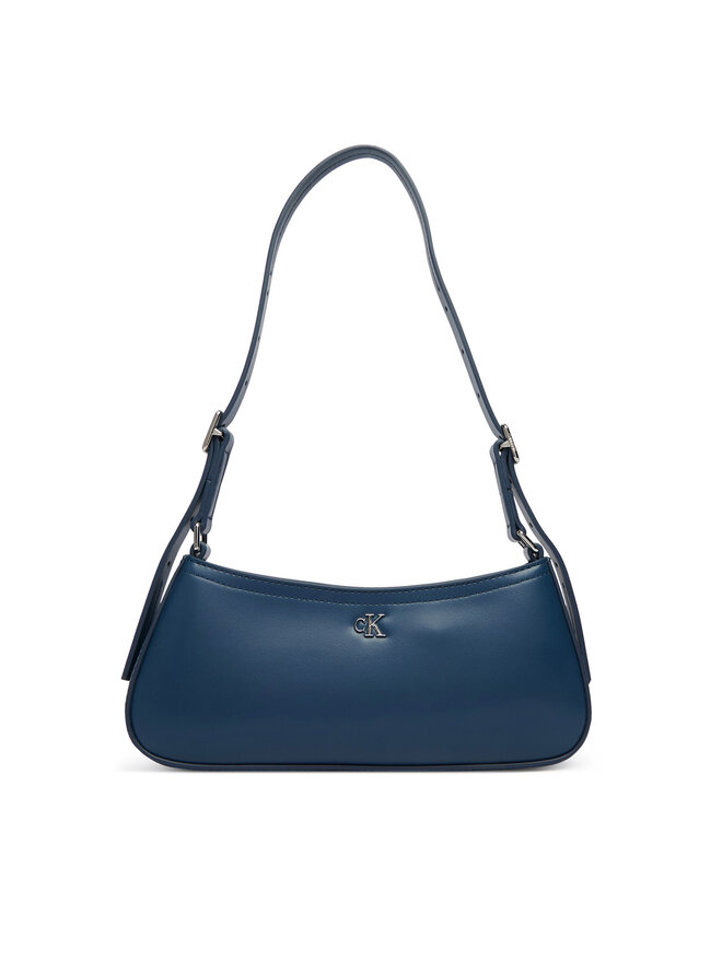 Calvin Klein Handtasche Calvin Klein Ck Small Shoulder Bag LV04F3170G Dunkelblau
