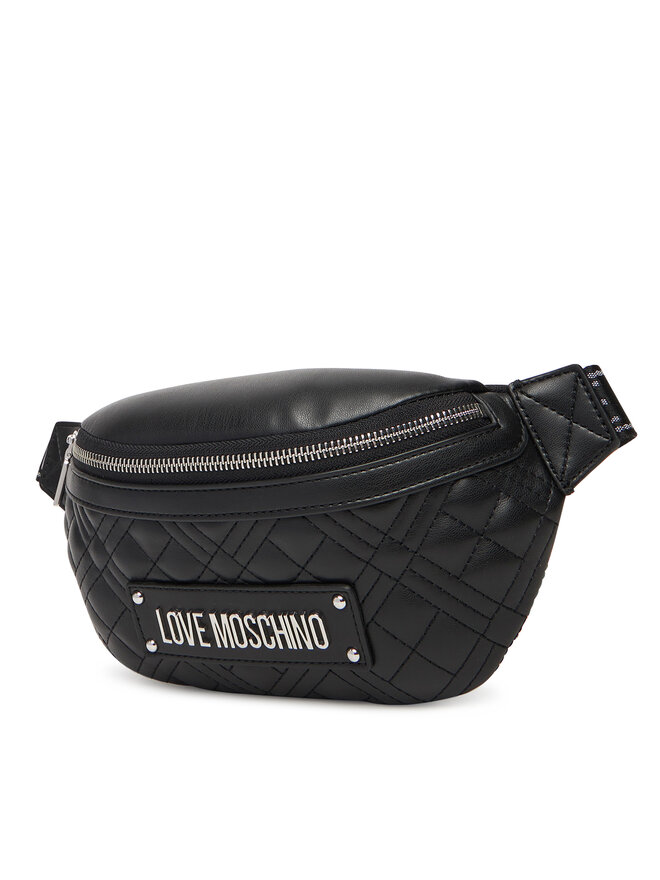 LOVE MOSCHINO torba za okoli pasu LOVE MOSCHINO JC4003PP1NLA000B Črna