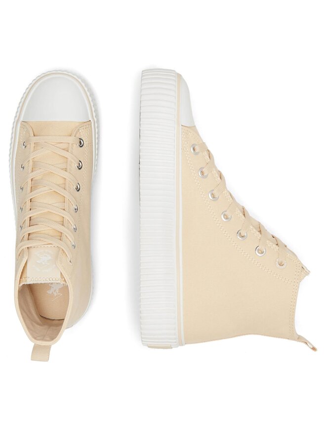 Beverly Hills Polo Club Sneakers aus Stoff Beverly Hills Polo Club BHPC026M Beige