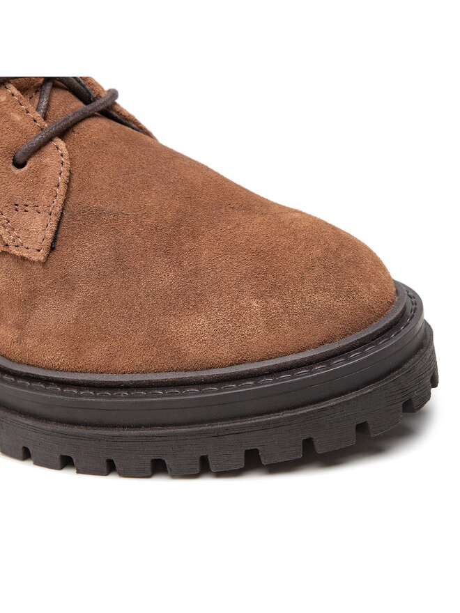 Geox Schnürstiefeletten Geox D Iridea N D26HRN 0226W C0183 Braun