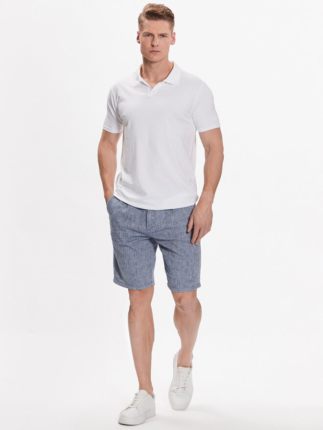 Lindbergh Lindbergh Poloshirt 30-404036 Weiß Slim Fit