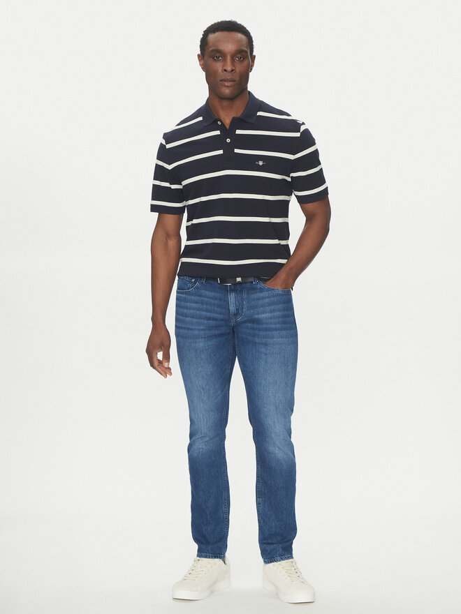 Gant Gant Поло 2014022 Cиній Regular Fit