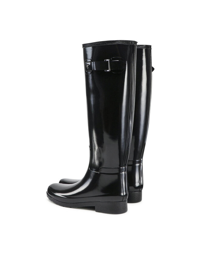 Hunter Гумени ботуши Hunter W Org Refined Gloss WFT2200RGL Черен