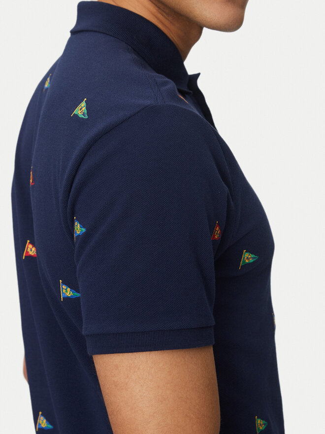 Polo Ralph Lauren Polo Ralph Lauren Poloshirt 710964722001 Dunkelblau Custom Fit