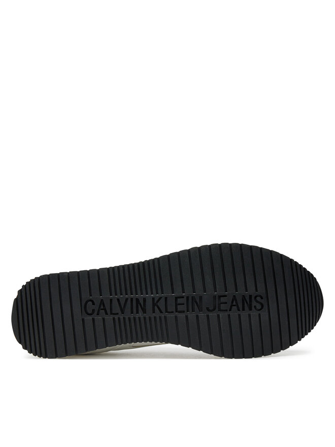 Calvin Klein Jeans Zapatillas Calvin Klein Jeans Retro Runner Multilayer YM0YM01117 Blanco