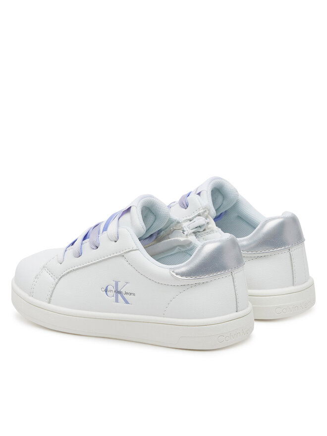 Calvin Klein Jeans Αθλητικά Calvin Klein Jeans Low Cut Lace-Up Sneaker V1A9-82009-1355 M Λευκό