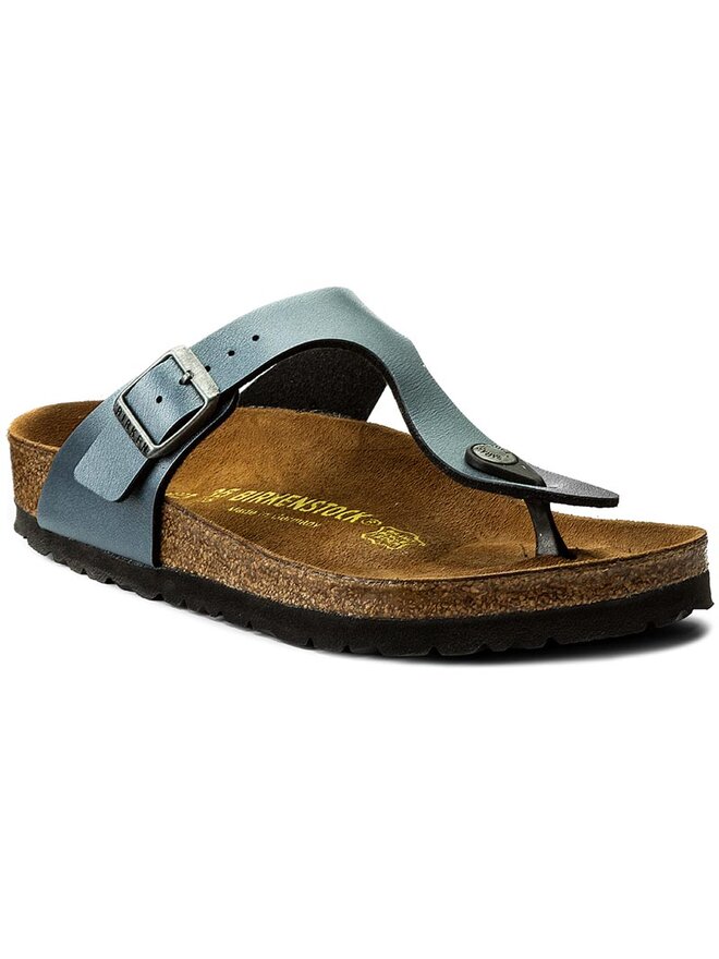 Tongs Birkenstock Gizeh 843801 Gris chaussures