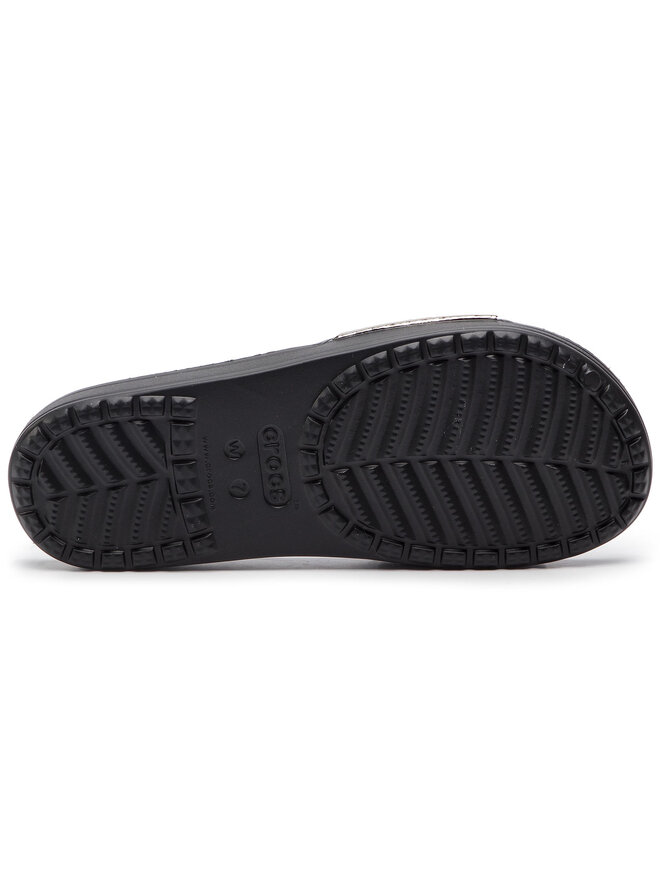 Crocs Шльопанці Crocs Sloane Metaltext Slide W 205737 Срібний