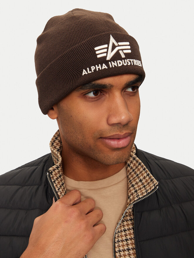 Alpha Industries Čepice Alpha Industries 168910 Hnědá