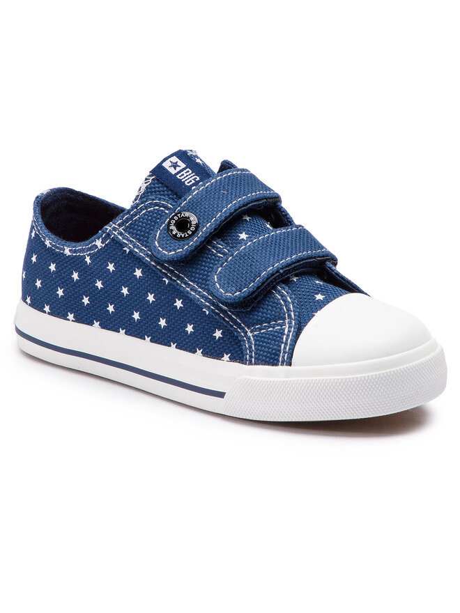 Big Star Shoes Trampki Big Star Shoes DD374083 Granatowy