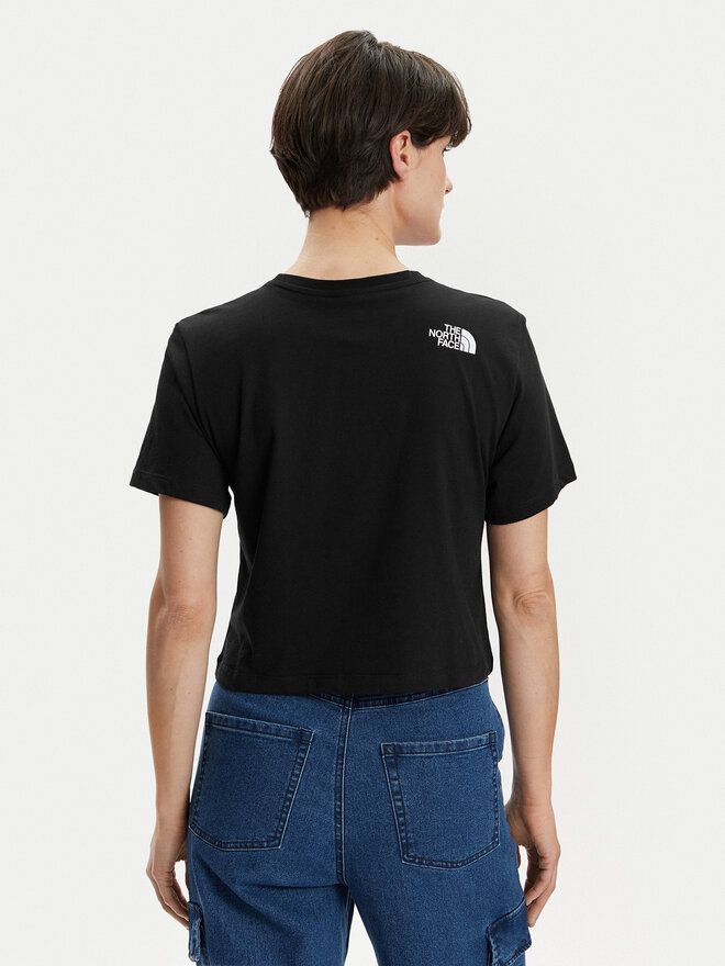 The North Face The North Face Marškinėliai Easy NF0A87NA Juoda Relaxed Fit