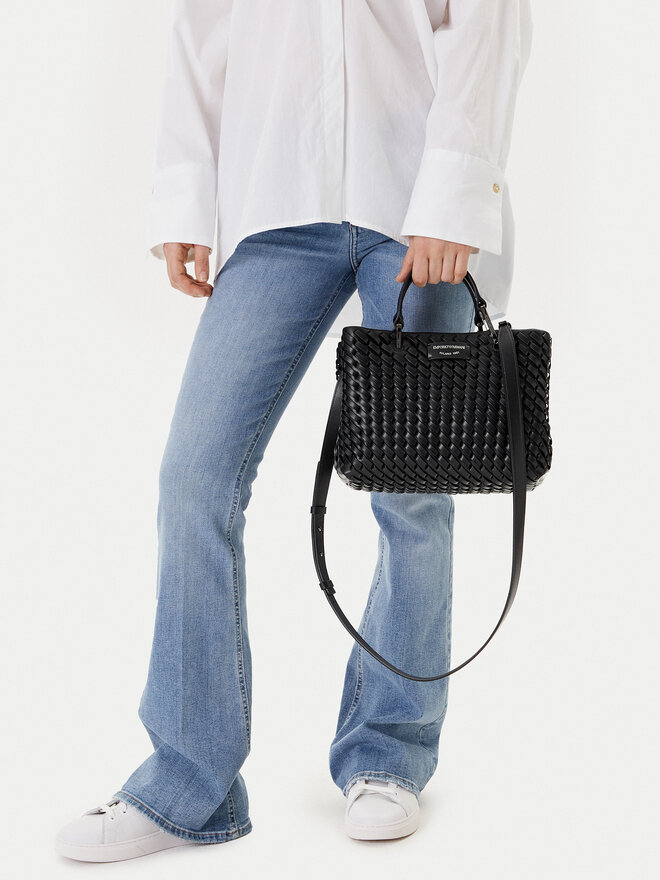 Emporio Armani Ročna torba Emporio Armani EW000361 AF12762 UC001 Črna