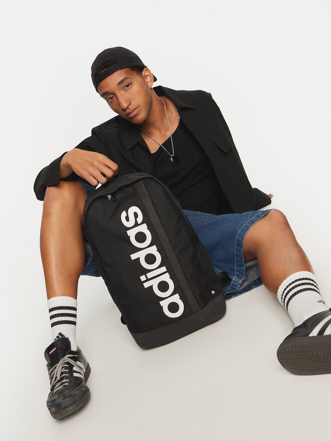 adidas Rucsac adidas Essentials Linear Backpack HT4746 Negru