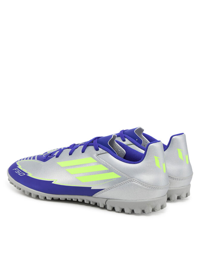 adidas Buty do piłki nożnej adidas F50 Club Messi Turf IH0917 Szary