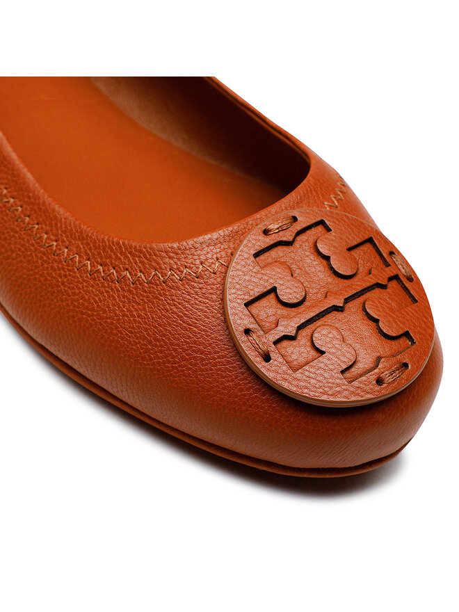 Tory Burch Bailarinas Tory Burch Minnie Travel Ballet 137776 Marrón