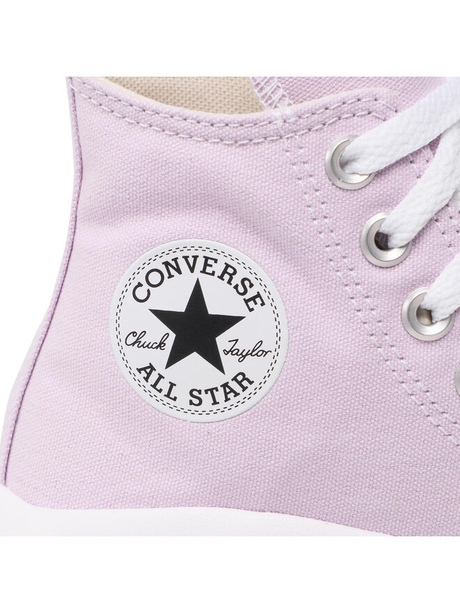 Converse Sneakers aus Stoff Converse Ctas Move Hi 572722C Violett