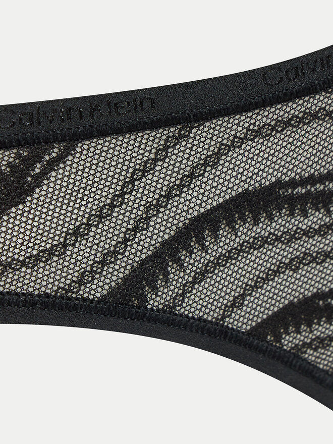 Calvin Klein Underwear Calvin Klein Underwear Стрінги 000QD3971E Чорний