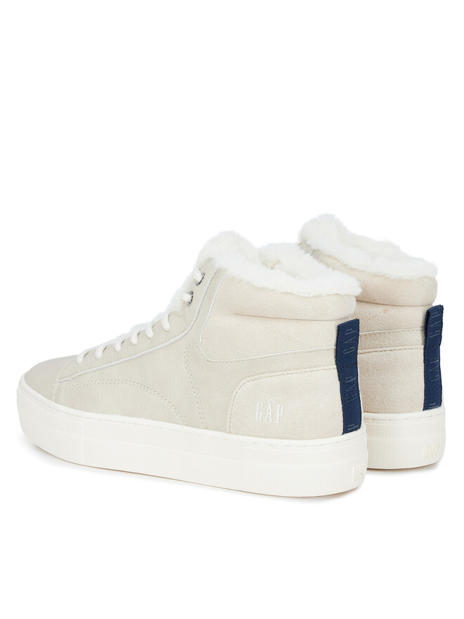 Gap Сникърси Gap PORTLAND CUP MID W GP505011AW-SA00 Екрю