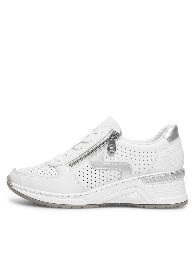 Rieker Sneakers Rieker N4340-80 Weiß
