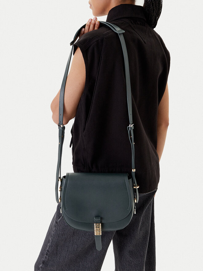 PINKO Torbica PINKO Saddle Classic PE 25 PLTT 103830 A270 Zelena