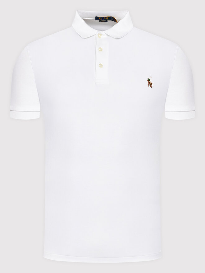 Polo Ralph Lauren Polo Ralph Lauren Poloshirt 710685514001 Weiß Slim Fit